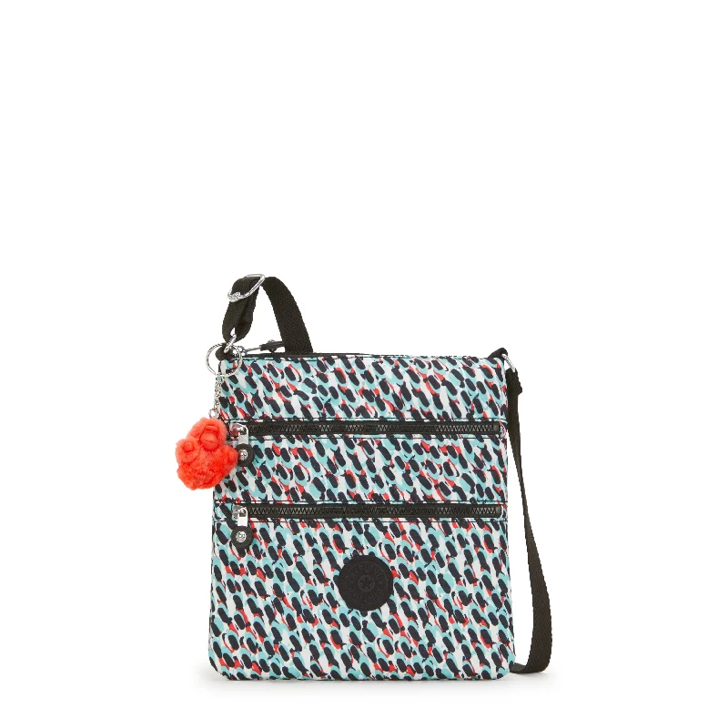 Mini backpack for quick trips-Kipling Keiko Printed Crossbody Mini Bag - Abstract Print