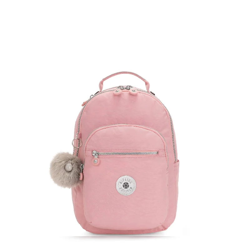 Backpacks for urban adventures-Kipling Seoul Small Tablet Backpack - Bridal Rose