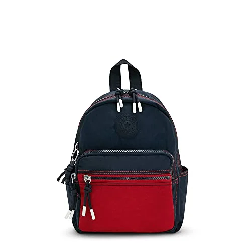 Mini backpack for rainy days-Kipling Women's Farrah, Blue Bleu MJ, Mini