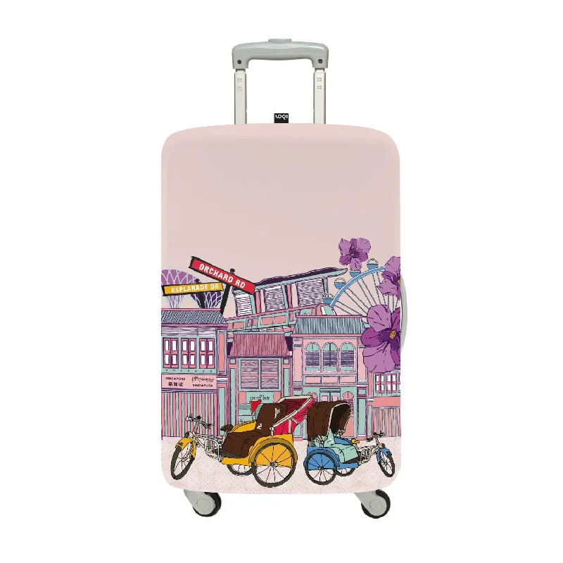 Suitcase for short trips-LOQI Urban Large Luggage Cover