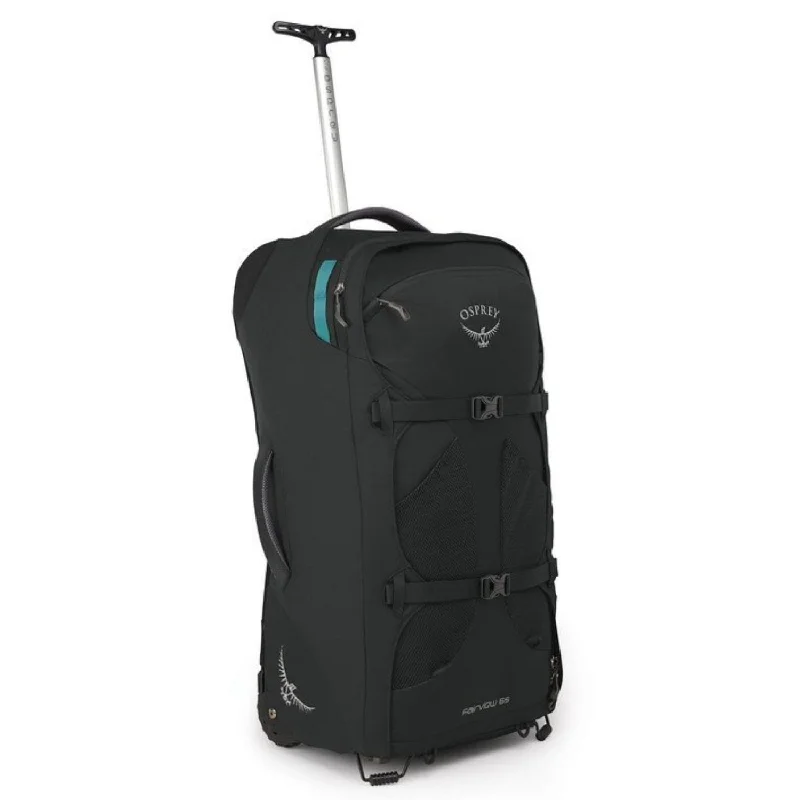 Suitcase for dusty travel-Osprey Fairview Wheeled Travel Pack 65 - Women's Convertible Luggage to Backpack