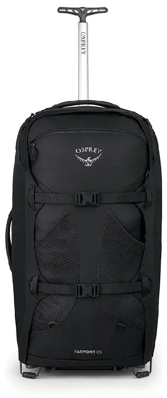 Compact suitcase for boys-Osprey Farpoint Wheeled Travel Pack 65