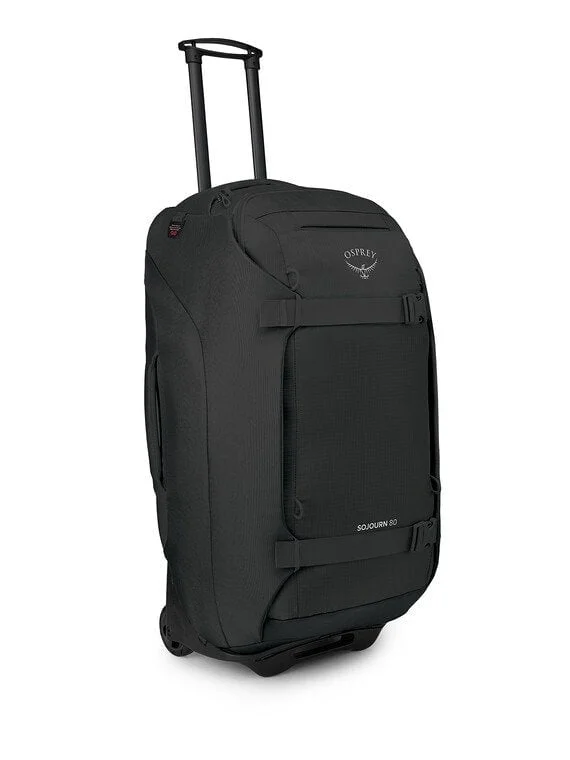 Travel suitcase with side laptop slot-Osprey Sojourn Wheeled Travel Pack 28"/80L