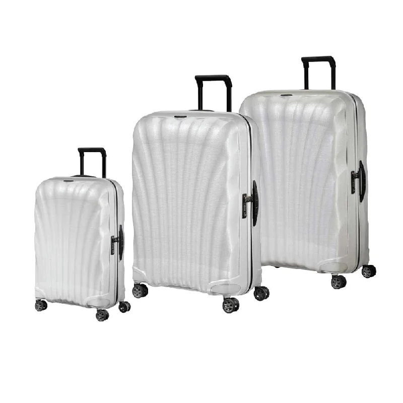 Suitcase for alpine travel-Samsonite Black Label C-Lite 3 Piece Spinner Luggage Set