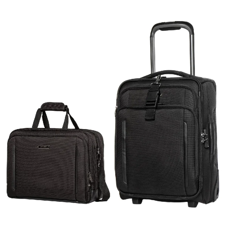 Suitcase for multi-day travel-Samsonite Flight Series 2-Piece Set - Carry-On and Business Tote