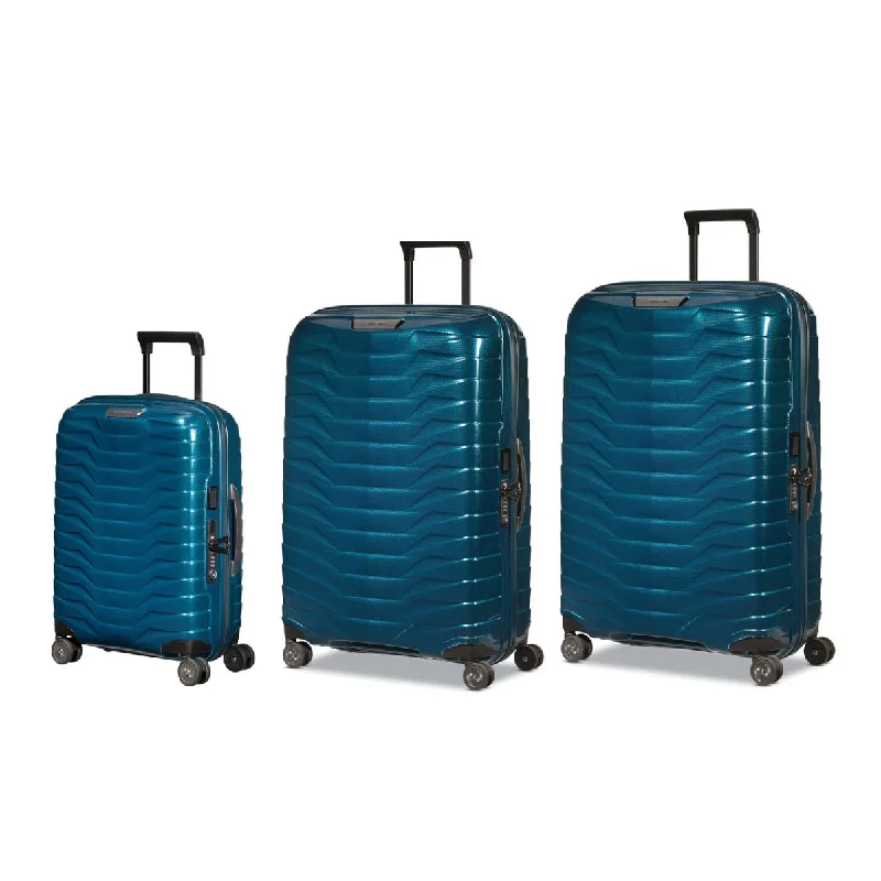 Suitcase for beach travel-Samsonite Proxis Spinner 3-Piece Luggage Set