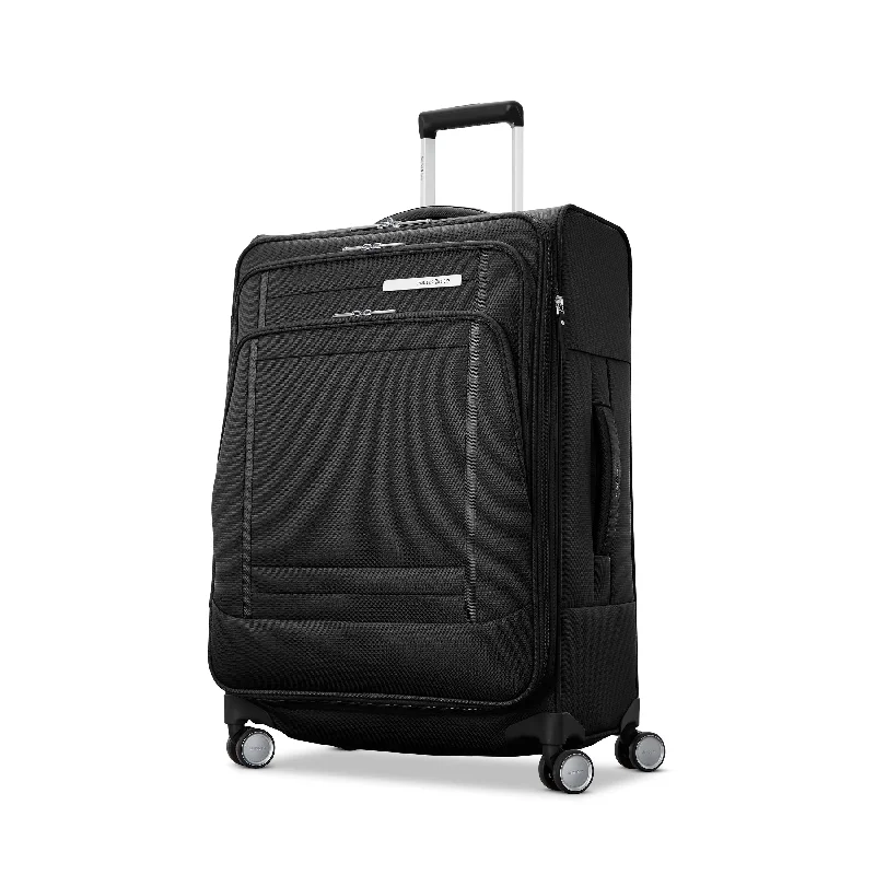 Anti-theft suitcase for kids-Samsonite Uplift Spinner Medium Expandable Luggage