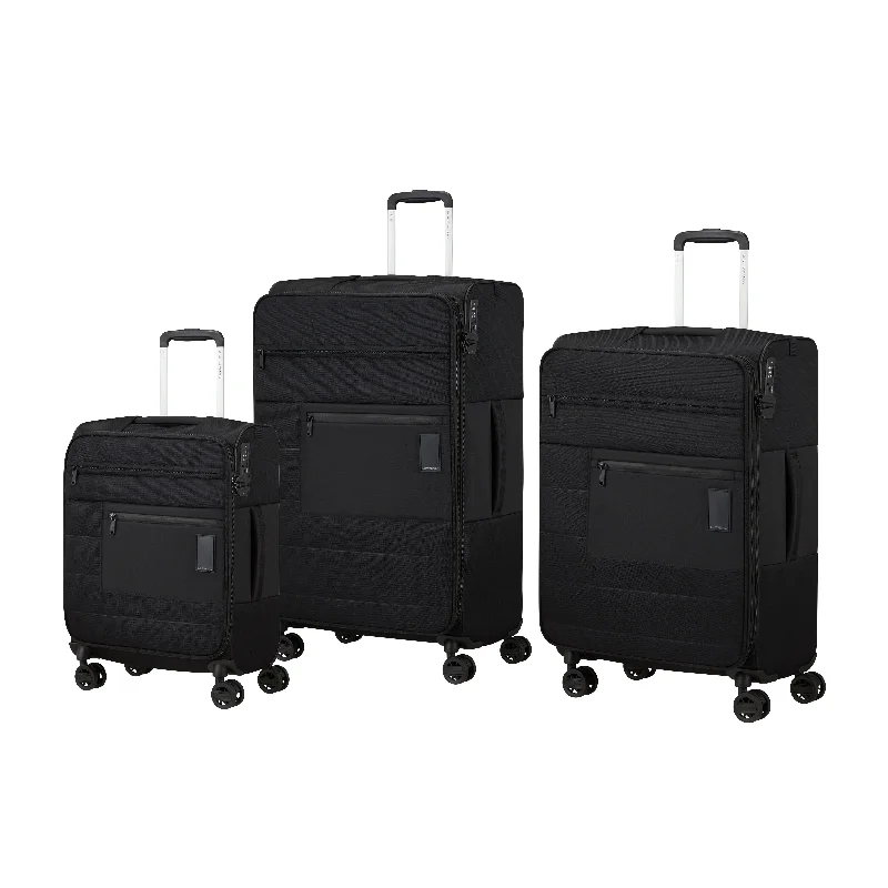 Lightweight suitcase for boys-Samsonite Vaycay 3-Piece Spinner Luggage Set