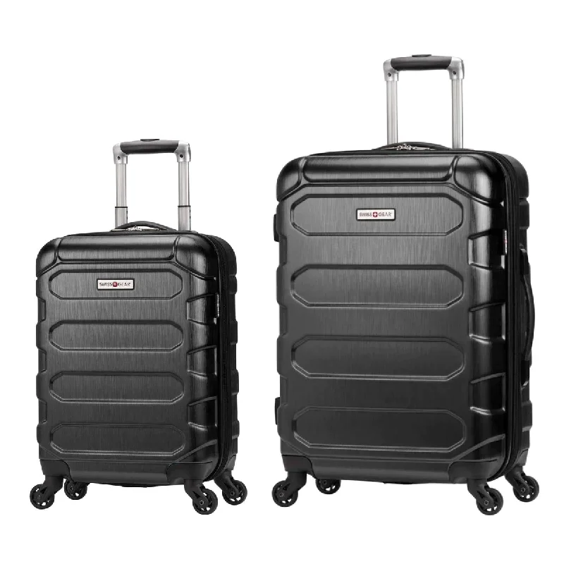 Lightweight suitcase for families-Swiss Gear Rupert 2-Piece Expandable Luggage Set - Carry-On & Medium