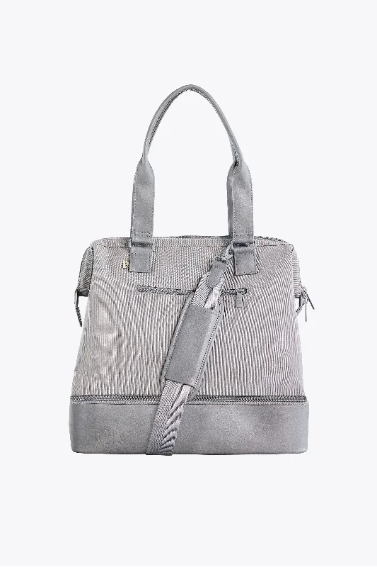 Mini backpack for small outings-The Mini Weekender in Grey