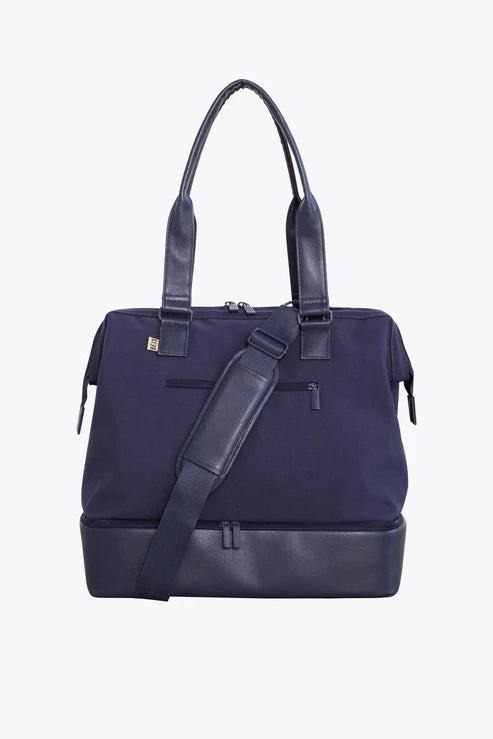 Mini backpack for casual wear-The Mini Weekender in Navy