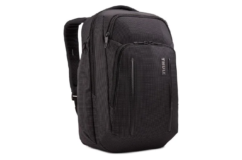 Backpacks with trendy patterns-Thule Crossover 2 Laptop Backpack 30L - Black