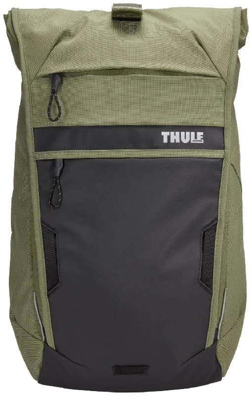 Backpacks with large openings-Thule Paramount Commuter Backpack 18L - Olivine