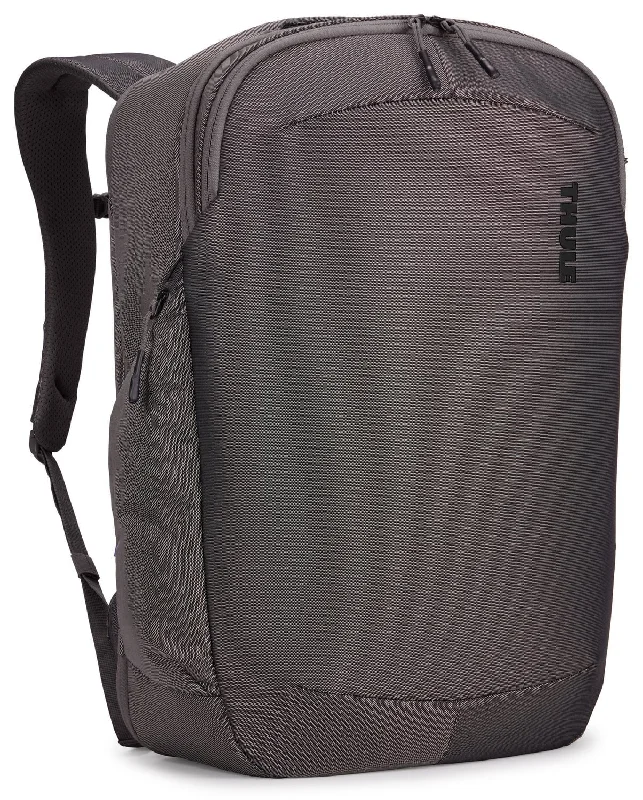 Backpacks with padded shoulder straps-Thule Subterra 2 Convertible Carry-On Bag 40L - Vetiver Gray