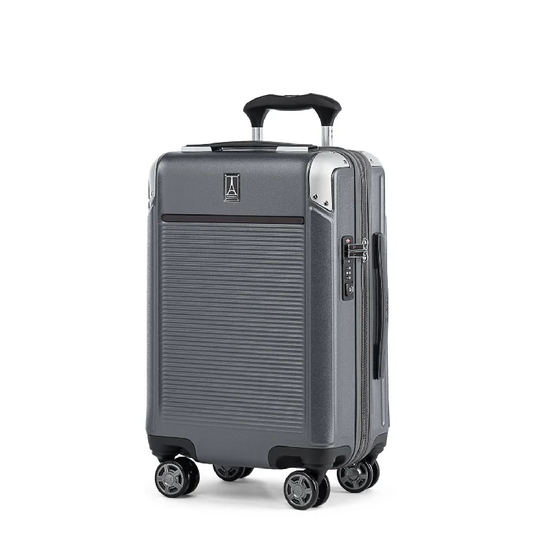 Travel suitcase with secure straps-Travelpro Platinum® Elite Compact Carry-On Expandable Hardside Spinner Luggage