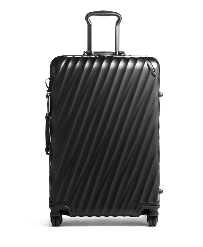 Suitcase for urban vacations-Tumi 19 Degree Aluminum Short Trip Packing Case Medium Luggage