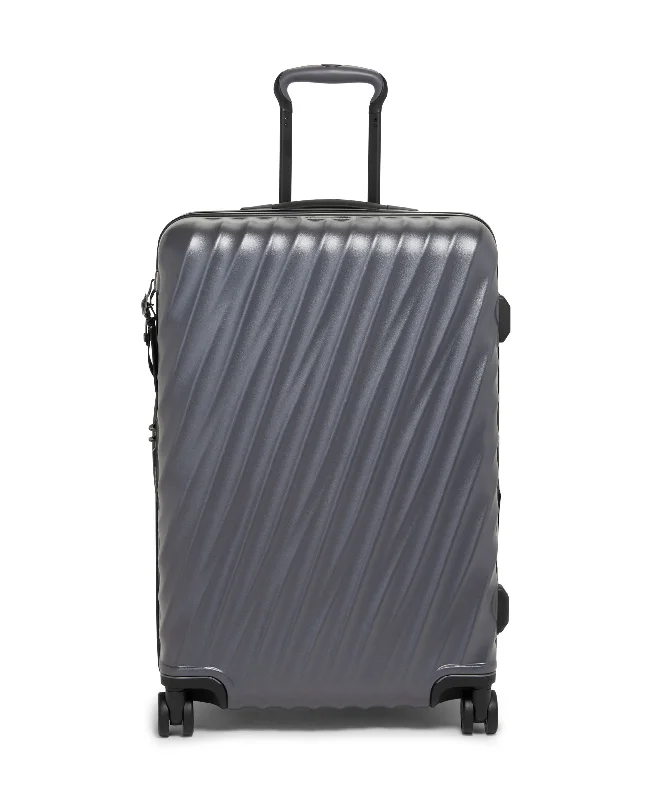 Suitcase for icy travel-Tumi 19 Degree Short Trip Expandable 4 Wheeled Packing Case Medium Luggage - Textured Finish