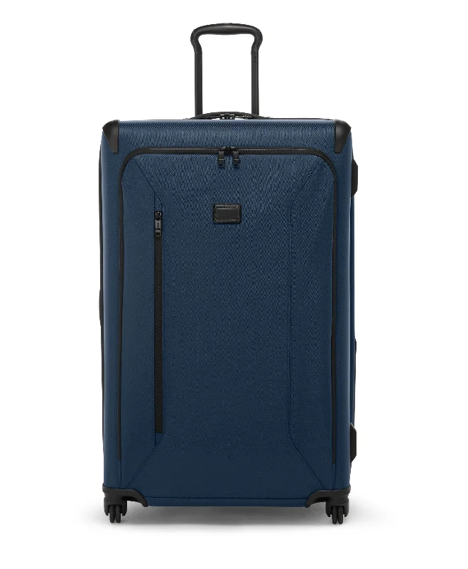 Suitcase for overnight trips-Tumi Aerotour Extended Trip Expandable 4 Wheeled Packing Case Large Luggage