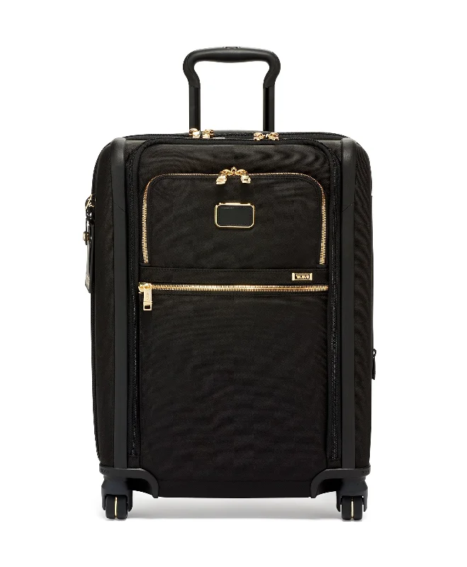 Affordable suitcase for students-Tumi Alpha Continental Dual Access 4 Wheeled Carry-On Luggage