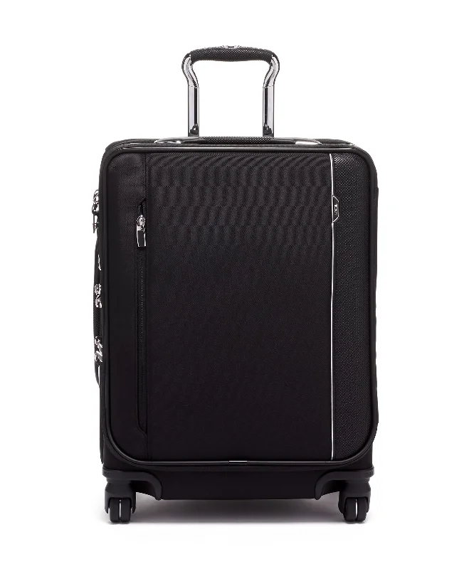 Durable suitcase for men-Tumi Arrivé Continental Dual Access 4 Wheeled Carry-On Luggage