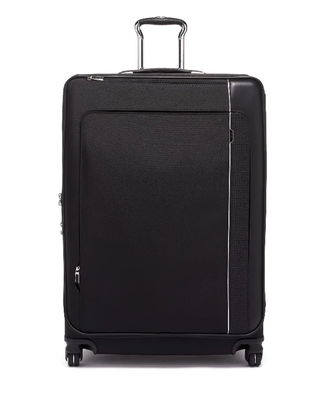 Compact suitcase for teens-Tumi Arrivé Extended Trip Dual Access 4 Wheeled Packing Case Large Luggage