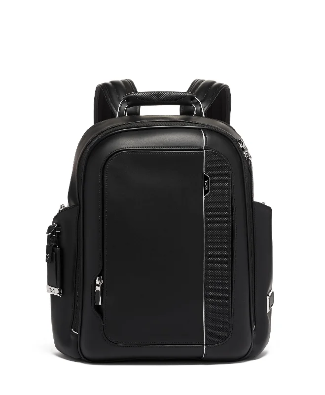 Backpacks for school kids-Tumi Arrivé Larson Leather Backpack