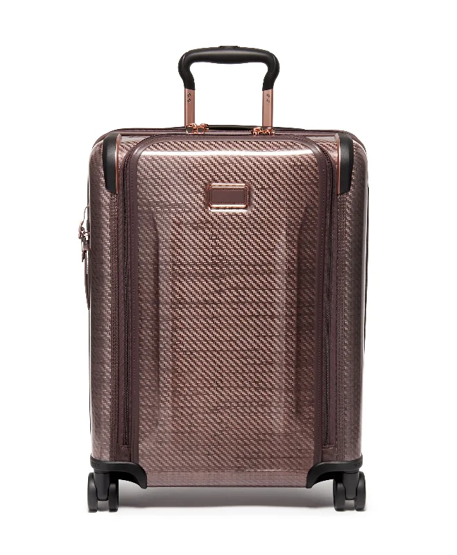 Travel suitcase for explorers-Tumi Tegra-Lite Continental Front Pocket Expandable 4 Wheeled Carry-On Luggage