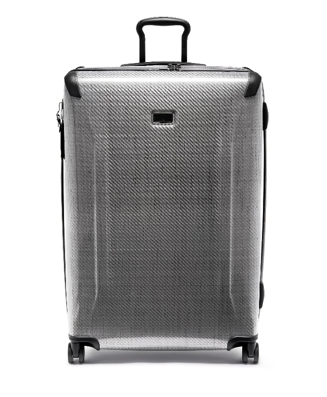 Durable suitcase for women-Tumi Tegra-Lite Extended Trip Expandable 4 Wheeled Packing Case Large Luggage