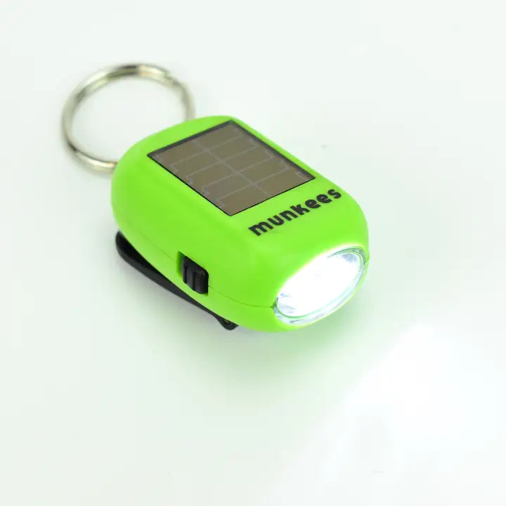 Stylish mini backpack for teens-AceCampMini Solar Dynamo Led Flashlight- $15