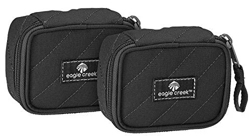 How to fix mini backpack zipper-Eagle Creek Pack-It Original Quilted Mini Cube(Xs) 2Pc Set, Black