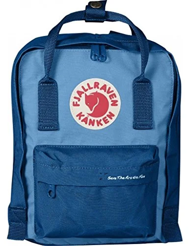 Top mini backpack gifts 2025-Fjallraven Save The Artic Fox Kanken Mini Lake Blue / Air Blue 7L