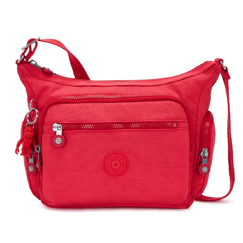 Handbag Seattle vibe-Kipling Gabbie Small Crossbody Bag Party Pink Red