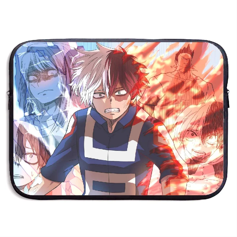 Handbag Ohio pride-My Hero Academia Todoroki-Shouto Anime Customs Tablet Bag Sleeve Handbag for 13 Inch 15 Inch Tablet, Notebook Computer Fashion Message Bag Laptop Shoulder Bag