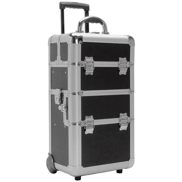 How to organize mini backpack well-T.Z. Case Beauty Cases Mini-Pro 21In Movable Divider Deep Well Wheeled Case